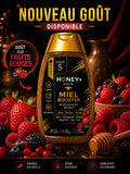 🍓 Miel Booster Fruits Rouges (250g)
